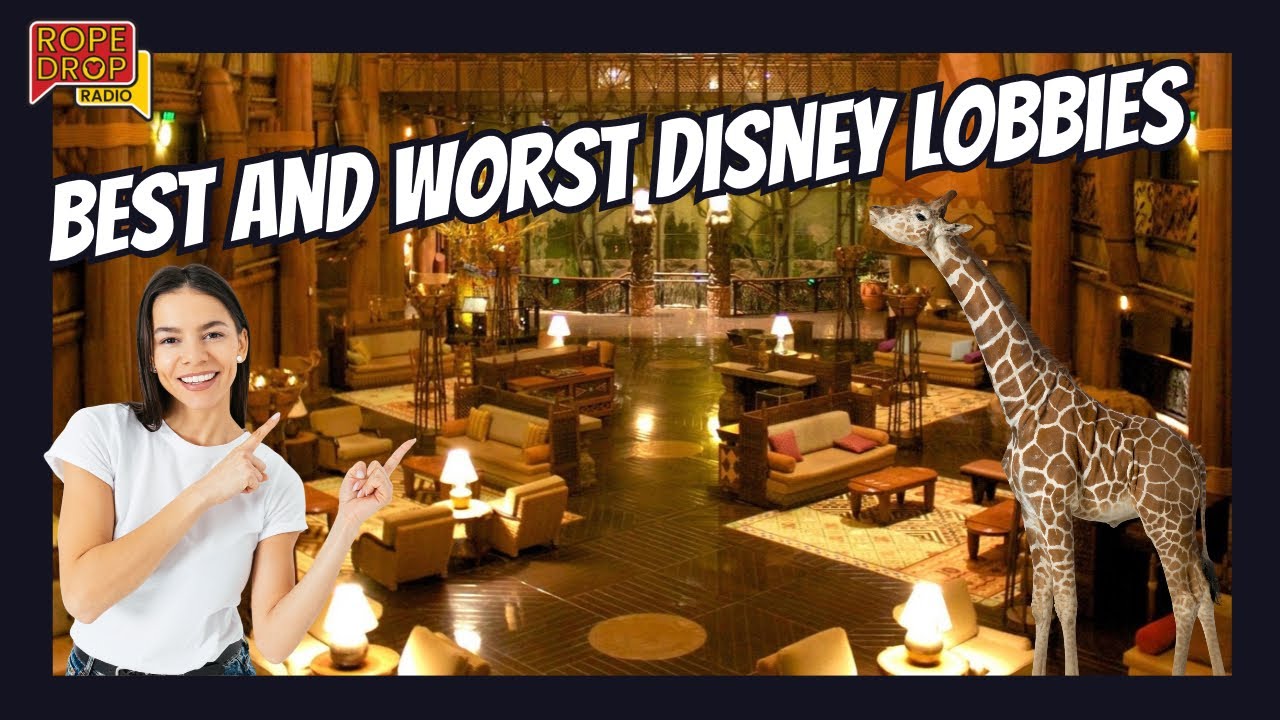 The BEST & WORST Disney World Resort Lobbies!