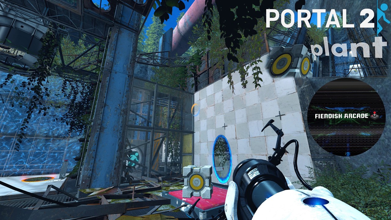 First Play of Portal 'plant' Full Playthrough