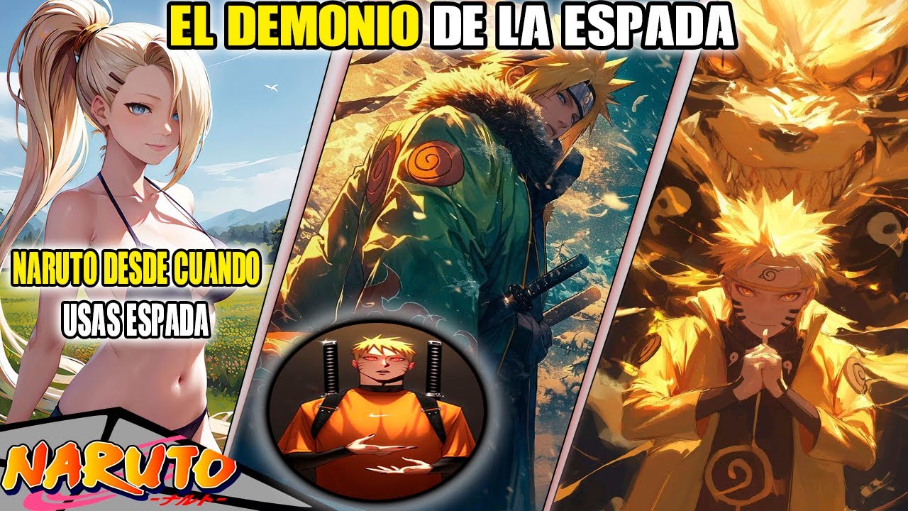 QHPS Naruto era un demonio con la espada y era un uzumaki de pura sangre | PELICULA COMPLETA |