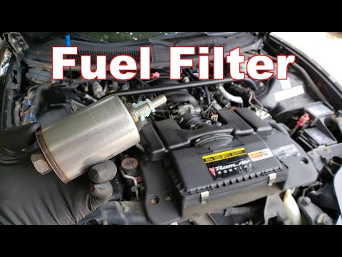 How to Replace a Fuel Filter on a Pontiac Firebird Trans Am and Chevy Camaro