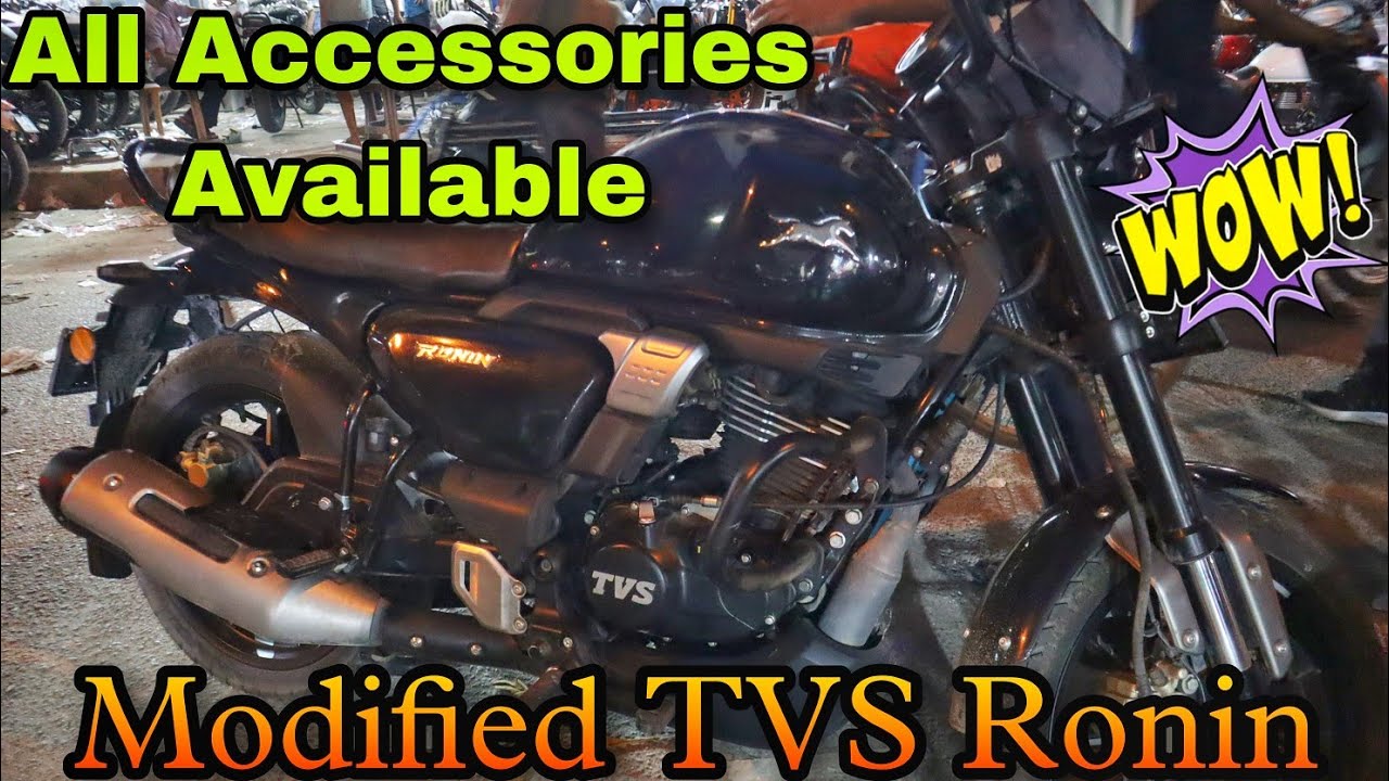TVS RONIN Accessories Full Modified TVS Ronin Cheapest Bike