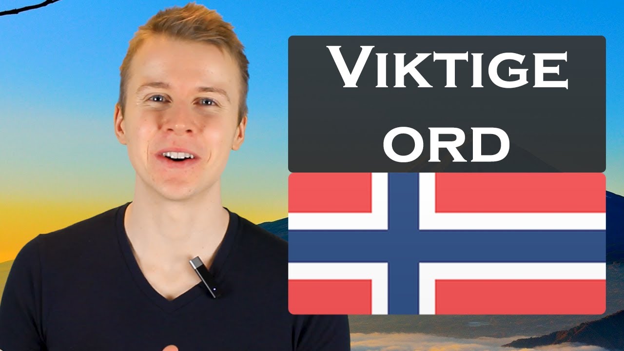 Viktige ord i norsk språk!