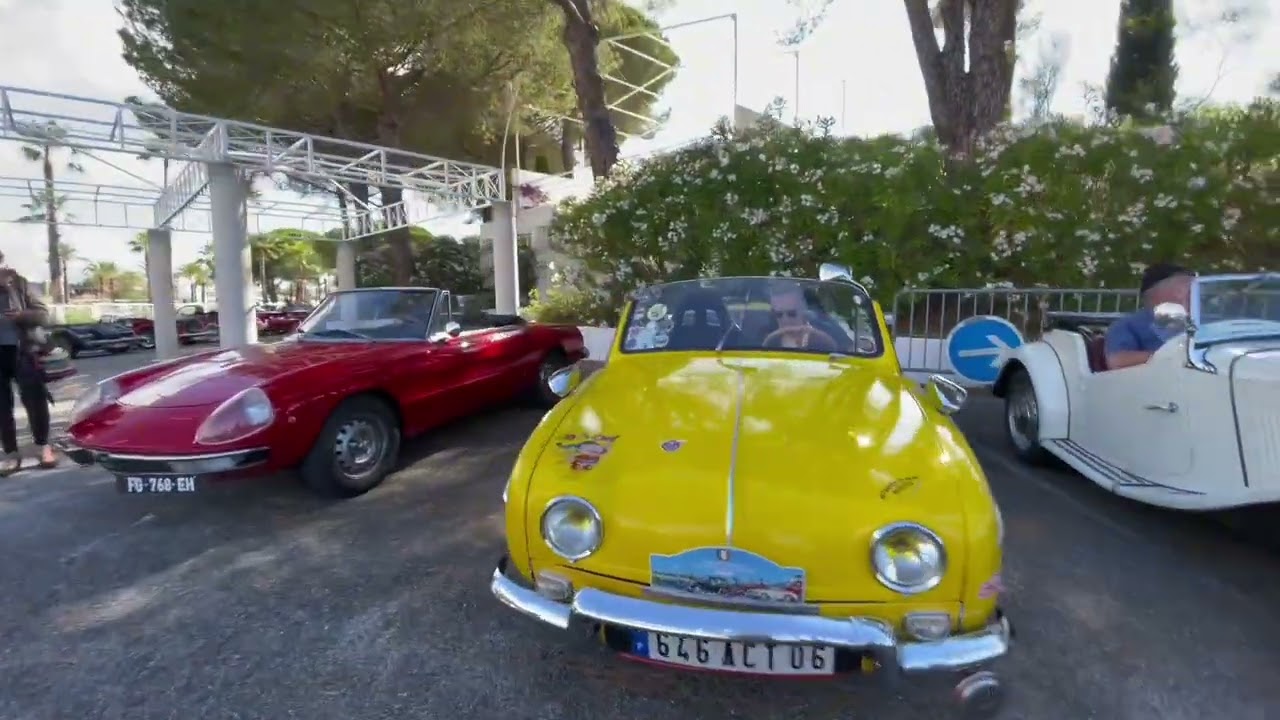 Car Exhibition In Golfe-Juan South Of France/June 16, 2024/Vicinity