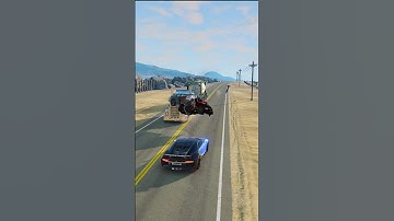 Realistic Highway Car Crashes #98