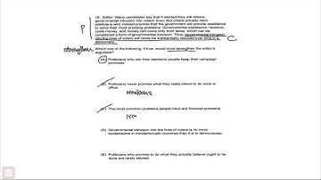 June 2007 LSAT LR2 Q19