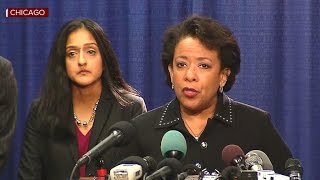 AG Loretta Lynch unveils scathing report on Chicago PD abuses