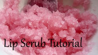 Soft Lips - Lip Scrub Tutorial Using Home Ingredients