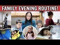 FAMILY OF 8 EVENING ROUTINE! *School Day*😴