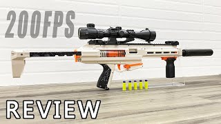 200 FPS Nerf Mod Jia Nv Hai G01 Valkyrie Nerf Sniper