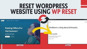 How to Reset Your WordPress Website using WP Reset Plugin