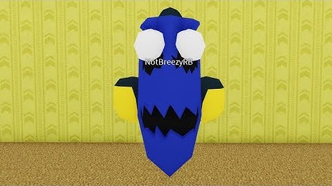 How to get DORY/BLUE FISH BACKROOMS MORPH in Backrooms Morphs (ROBLOX)