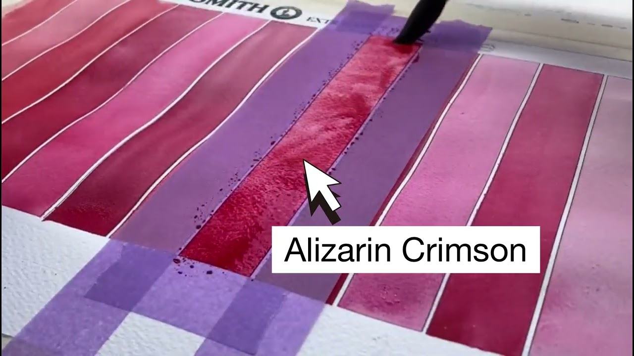 Alizarin Crimson Watercolor - DANIEL SMITH Artists' Materials