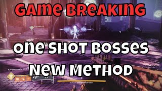 Game Breaking One Shot Raid Bosses With New Winterbite Glitch