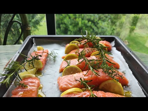 Salmon furre-Recette de saumon au four