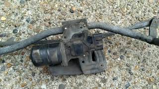 Replacing wiper motor Peugeot Boxer