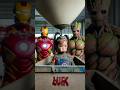 💥Evolution Iron man 🤣 Smart Kids 😄 #avengers #ironman #sirenhead #spiderman