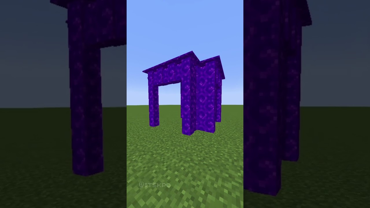 NEW Minecraft Portal 😲 