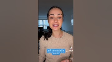 Interview tips for writing thank you notes📝#interview #communication #thankyou #jobhunting