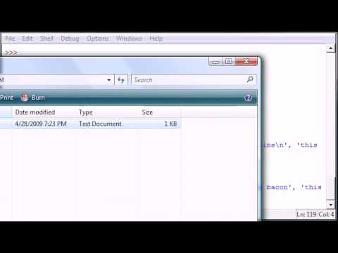 Python Programming Tutorial   43   Writing Lines video x flv