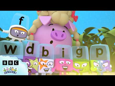 Phonics Next Steps - Level 2 Literacy | Learn to Read and Spell for Kids Compilation | Alphablocks