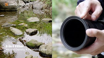K&F Concept ND2-ND32 (1-5 Stop) & CPL Circular Filter 2-in-1 Effect Video