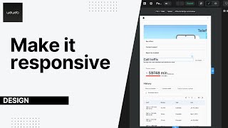 Responsive design in WeWeb