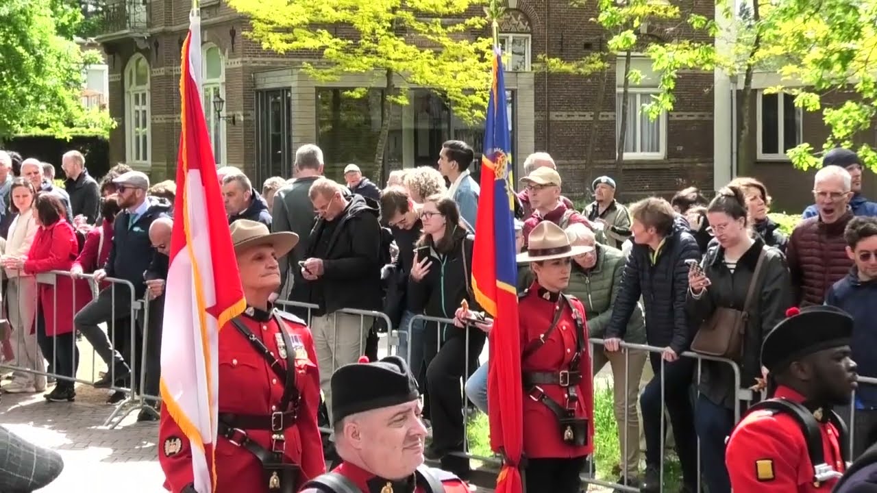 80 jaar bevrijding impressie Defilé Wageningen 2025