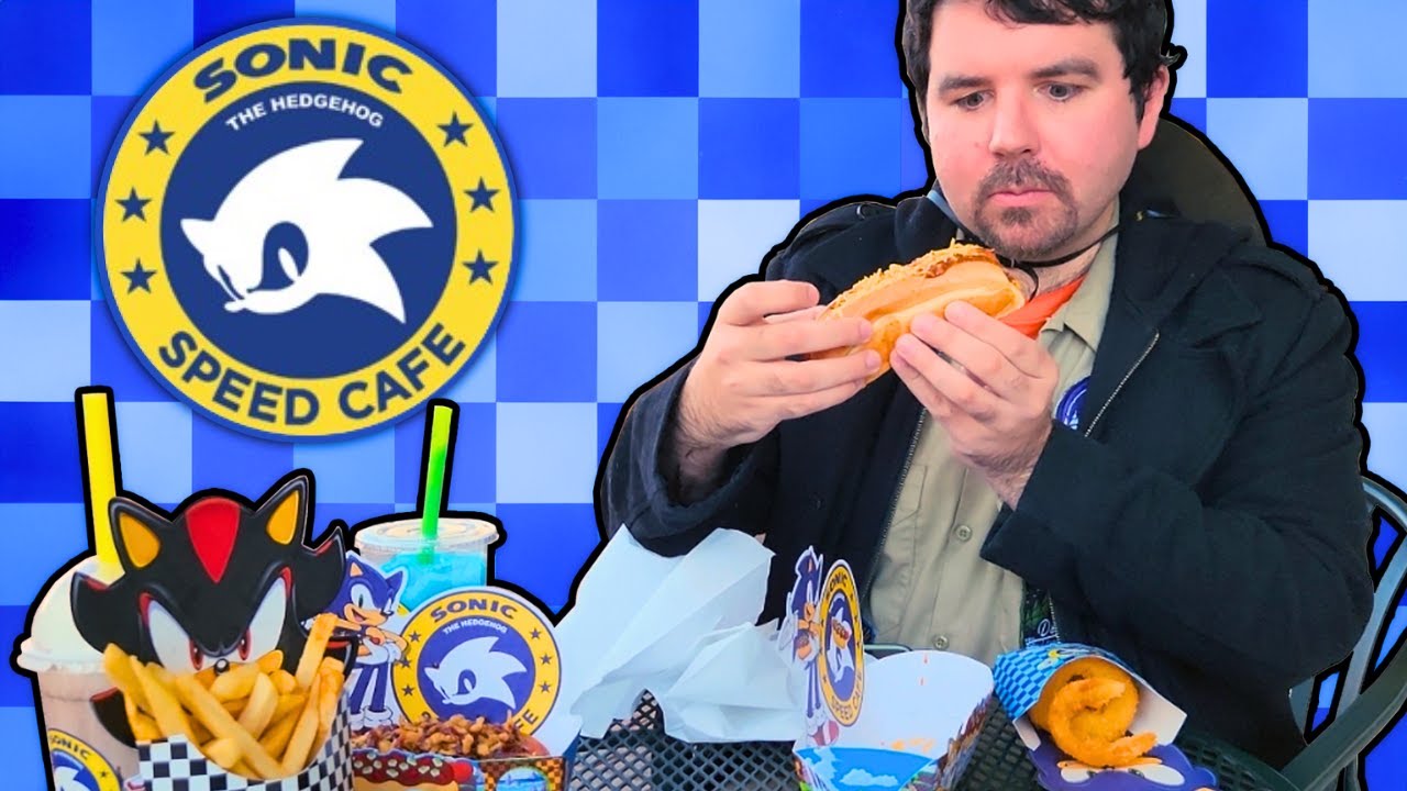 This Sonic Cafe was TOO MUCH 🌭 (Sorry Crush 40)