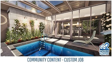 House Flipper 2 - A Modest Mansion with Indoor Pool - Full Renovation - medium sized home