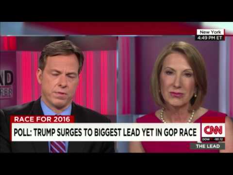 Carly Fiorina interview by Jake Tapper for CNN's The Lead