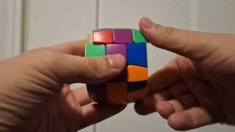 Day 37 year 10 (3324) - A solve of my new Pentagonal Prism.  I