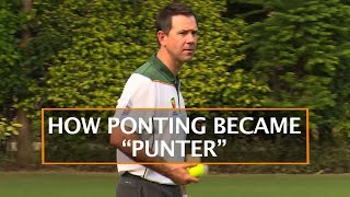 HOW PONTING BECAME “PUNTER”