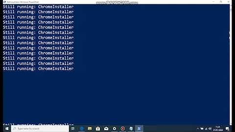 How to Install Google Chrome using Windows PowerShell