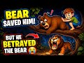 Clever Monkey & The Bear | Moral Story for Kids | Cartoon Friends TV