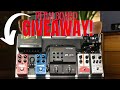 Giving Away A Pro Level Custom Guitar Pedalboard - All The Pedals You Would Ever Need - Enter To Win