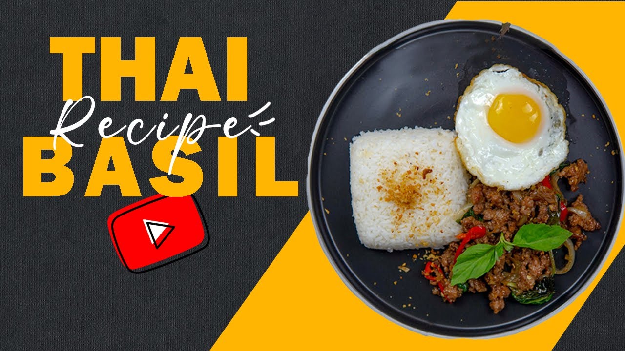 SPICY THAI BASIL PORK (PAD KRA PAO) - YouTube