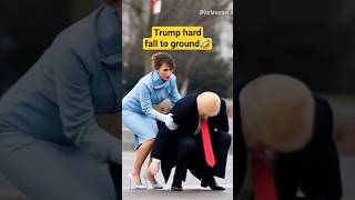 Trump funny hard fall to ground😱🤣 #ai #trending #comedy #love #trump #shorts #viral #funny #ytshorts