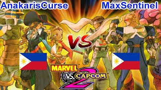 Marvel vs Capcom 2: New Age of Heroes - AnakarisCurse vs MaxSentinel