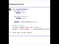 Python Code for Palindrome Checker using Recursion