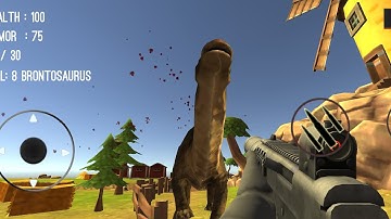 Dinosaur Hunter Dino City 2017 Android Gameplay