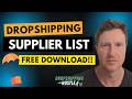 FREE Dropshipping Supplier List (100+ Suppliers USA, UK, AUS &amp; More)
