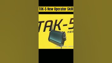 TAK-5 NEW OPERATOR SKILL #codm #Shorts
