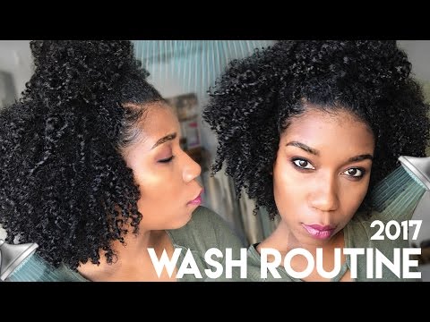 My Simple Wash Day Routine 2017 | Moisturized Natural Hair