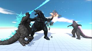 Godzilla Minus One Team Up Evolved Godzilla Strike Godzilla Earth. Is Godzilla Earth new king? screenshot 5