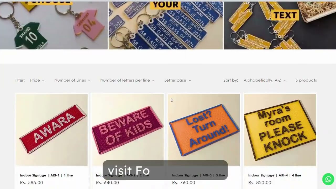 Sign Board Signage write anything