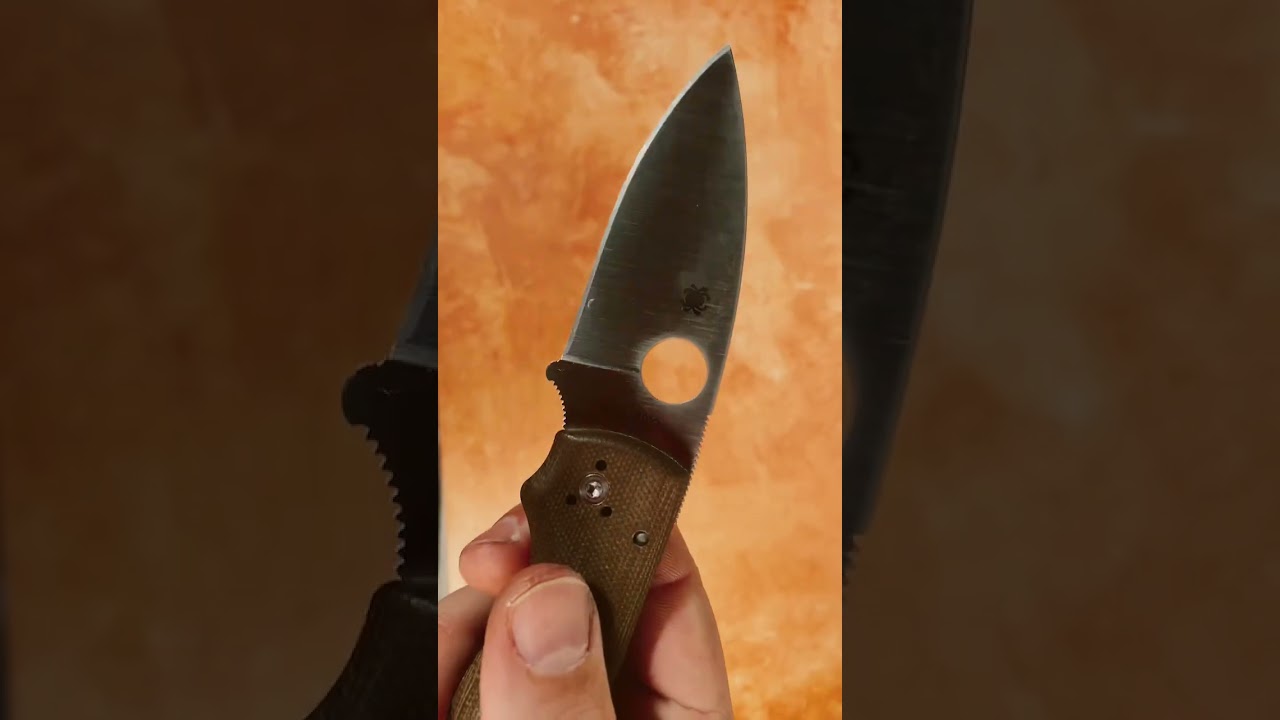Watch The BladeHQ Exclusive #spyderco Shaman pocketknife in CPM-M4 with satin blade and green micarta. on YouTube Watch The BladeHQ Exclusive #spyderco Shaman pocketknife in CPM-M4 with satin blade and green micarta. on YouTube