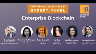 Expert Panel: Enterprise Blockchain