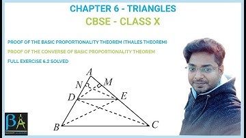 CBSE - GRADE 10 MATHEMATICS - COMPLETE EXERCISE 6.2 SOLVED