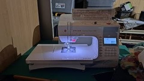 Singer Quantum Stylist 9960 - Basic tour of features available with this machine.