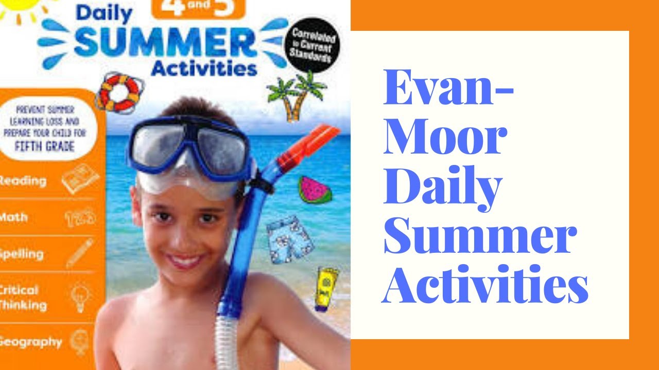 EvanMoor Daily Summer Activities FlipThrough YouTube